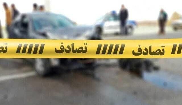 تصادف مرگبار پراید و نیسان با ۴ فوتی