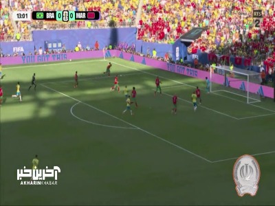 تیاگو مقابل دروازه مراکش سایه توپ را زد