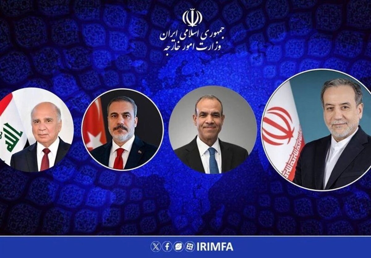 گفت وگوی تلفنی عراقچی با وزرای امور خارجه ترکیه، عراق و مصر