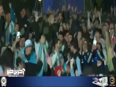 خوشحالی مردم در بوئنس آیرس پس از سوپر گل مسی