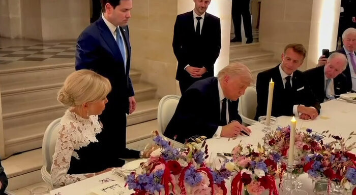 فیلم امضای تفاهم‌نامه با ایران از سوی ترامپ منتشر شد