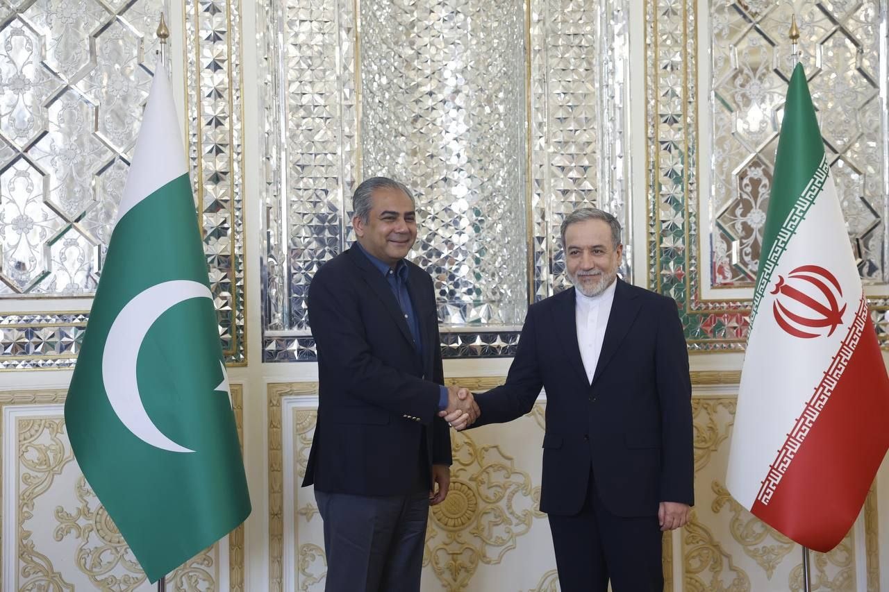 دیدار وزیر کشور پاکستان با عراقچی