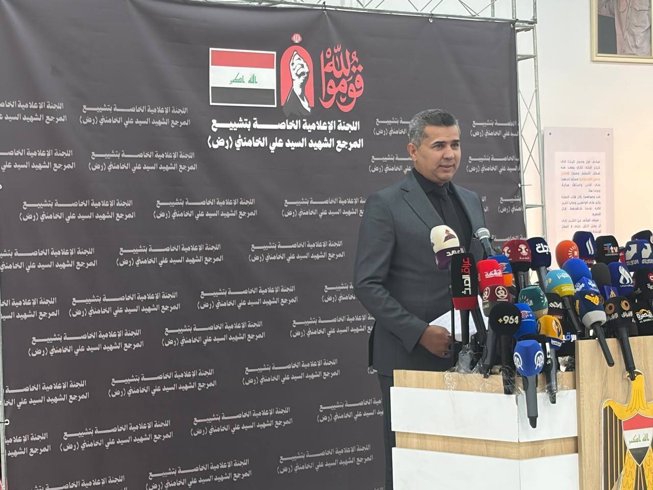 جزئیات مراسم تشییع رهبر شهید در عراق از زبان مقام عراقی