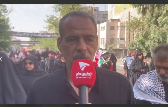 گفتگوی آخرین خبر با مردم در حاشیه مراسم وداع با رهبر شهید انقلاب