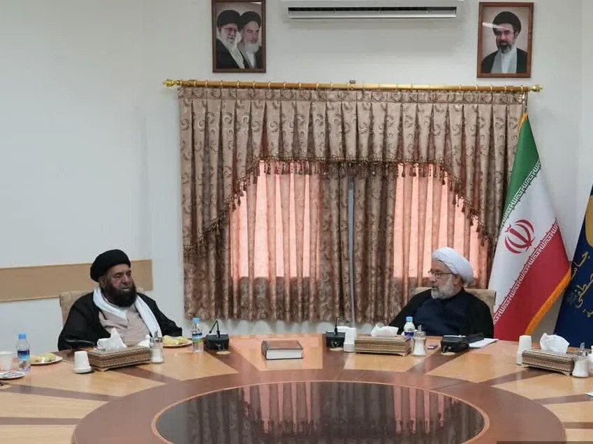 گفت‌وگوی رئیس بنیاد امام خمینی پاکستان با رییس جامعه المصطفی در قم