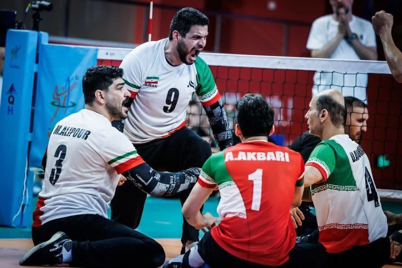 سومین برد ایران با حضور ملی پوش قمی تیم ملی والیبال در بازی های جهانی