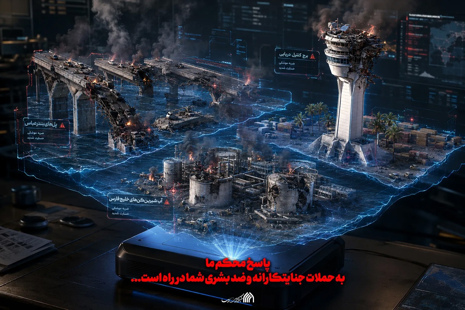 پوستر | پاسخ محکم ما در راه است