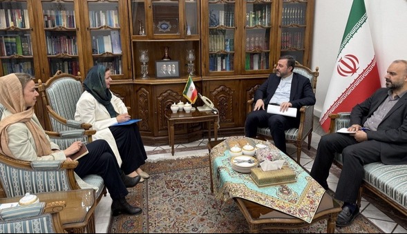 دیدار هماهنگ کننده مقیم سازمان ملل در ایران با غریب‌آبادی