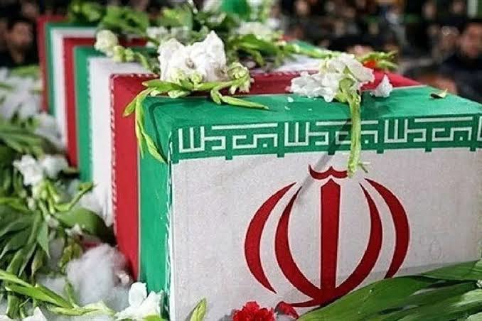 تشییع پیکرهای پنج شهید ایرانی که در حمله شب گذشته آمریکا و عربستان به شهادت رسیدند