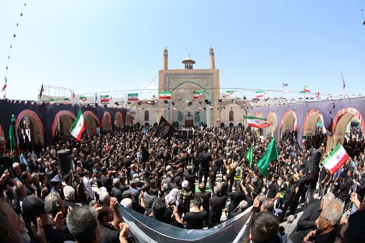 افزایش ۲۵ درصدی شرکت کنندگان در بزرگترین تجمع اربعین منطقه کاشان