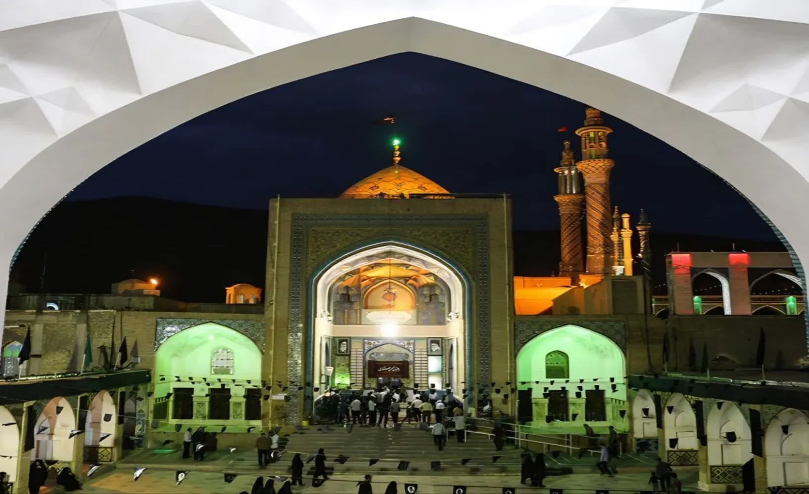 تجمع هیات مذهبی در آستان مقدس شهید اردهال برگزار می‌شود