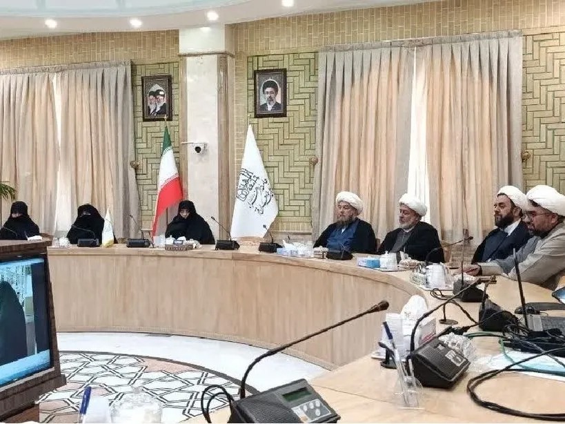 دیدار رئیس مجلس ملی ادیان عراق با مدیر جامعه‌الزهرا