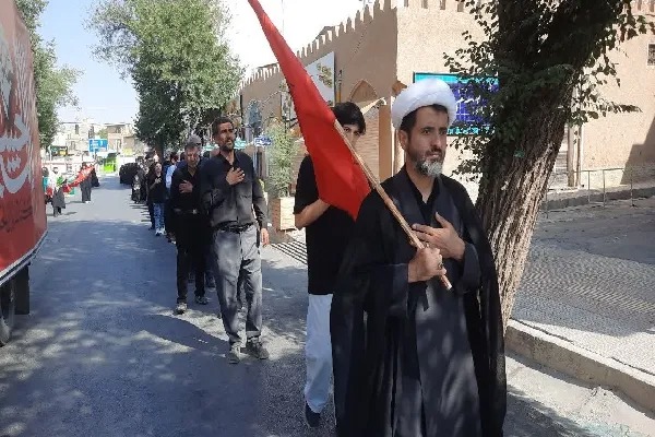 اجتماع سوگواران شهادت امام رئوف در شهرکرد + فیلم و عکس
