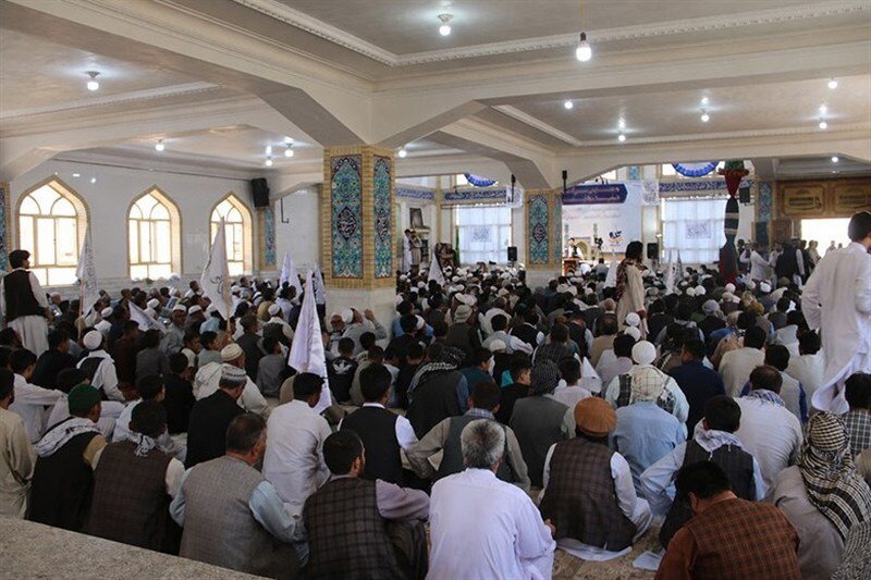 همایش مردمی شیعیان هرات به مناسبت پنجمین سالروز ۲۴ مرداد برگزار شد