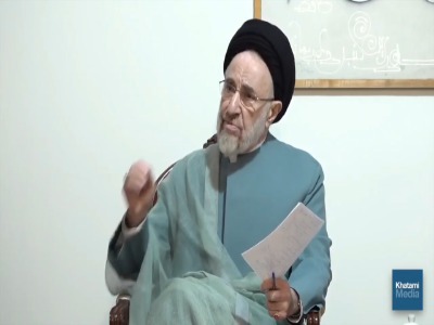 سیدمحمد خاتمی: بعضی‌ها می‌گویند ما حیات‌مان در جنگ است | آخرین خبر
