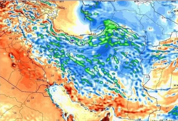 شوک بارشی پایان تابستان در راه ایران