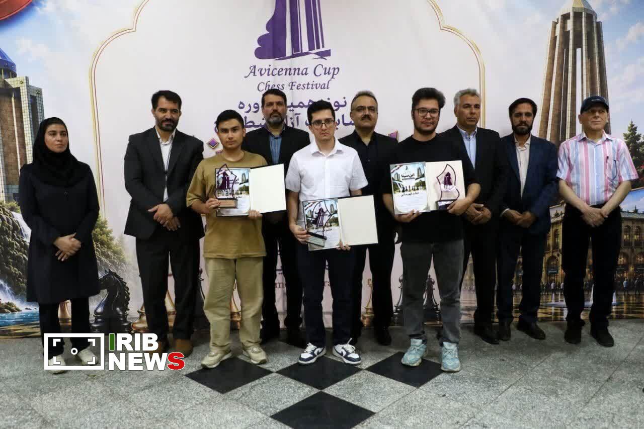 سکوی سوم جام ابن‌سینا به شطرنج‌باز قمی رسید