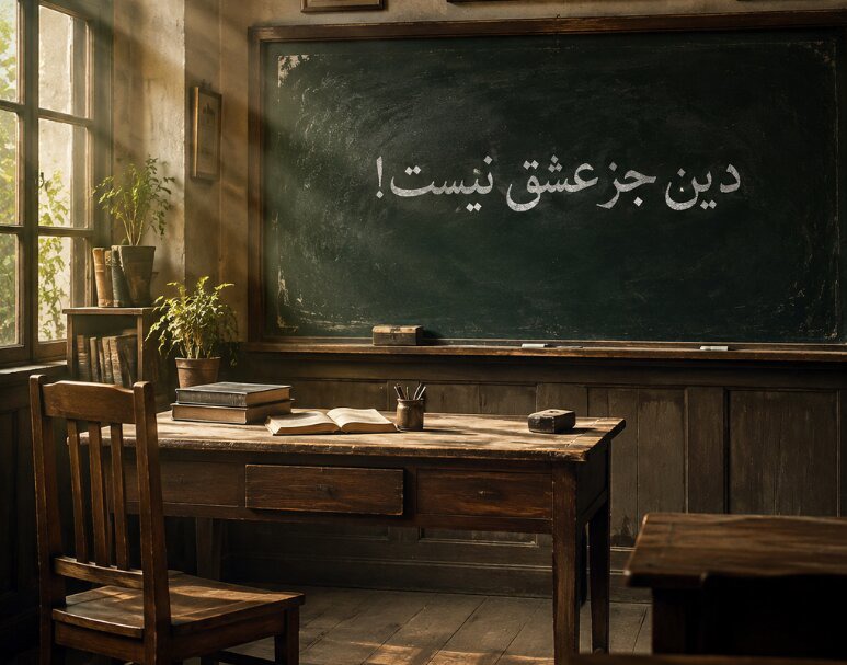 دین جز عشق نیست!