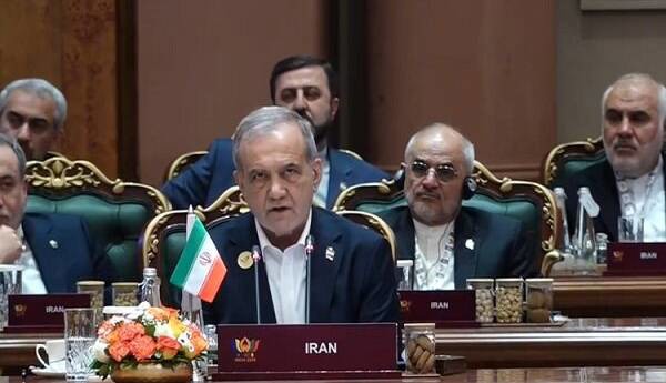 پزشکیان: به دنبال جهانی هستیم که در آن قدرت جای قانون را نگیرد
