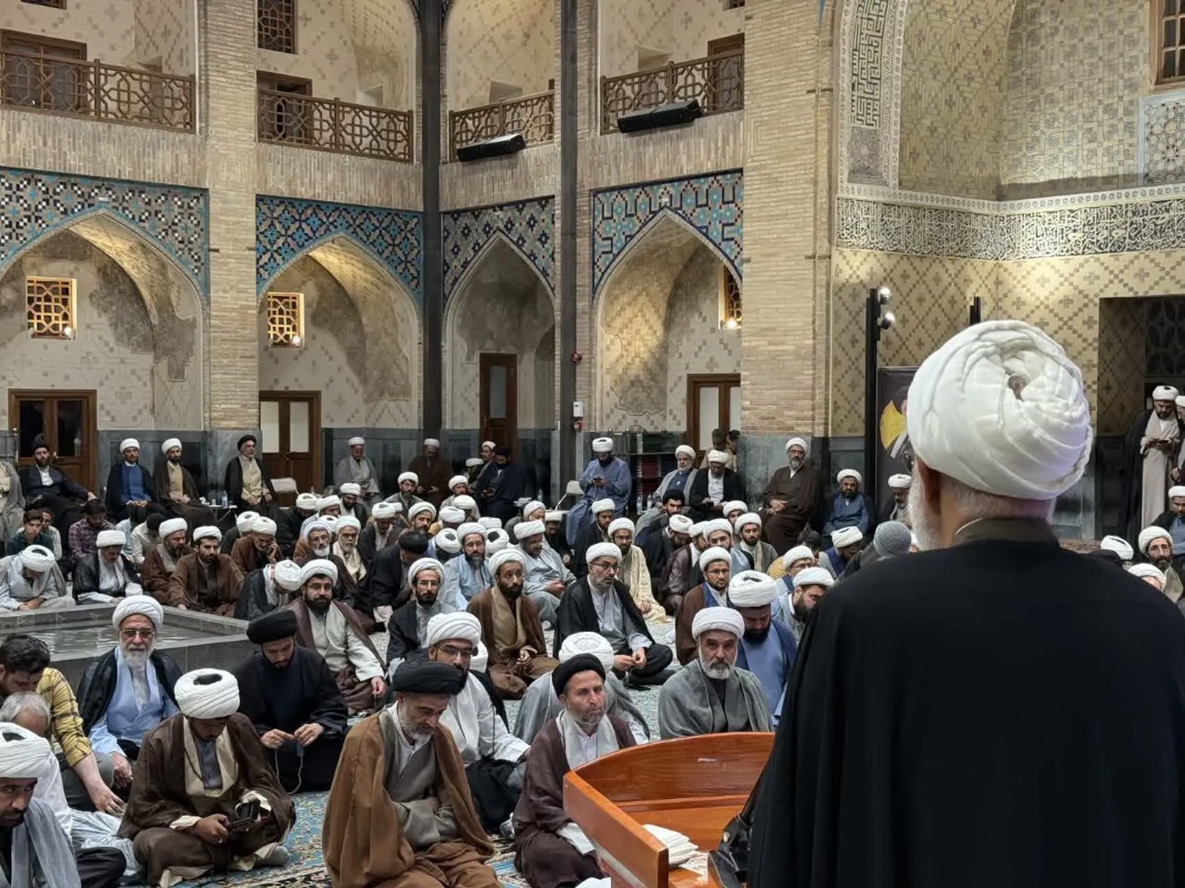 گزارشی از افتتاحیه مراسم آغاز سال تحصیلی حوزه علمیه خراسان+ تصاویر
