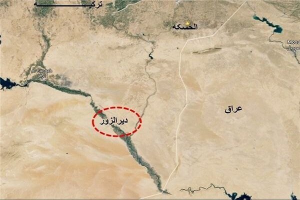 انفجار در حومه دیرالزور سوریه