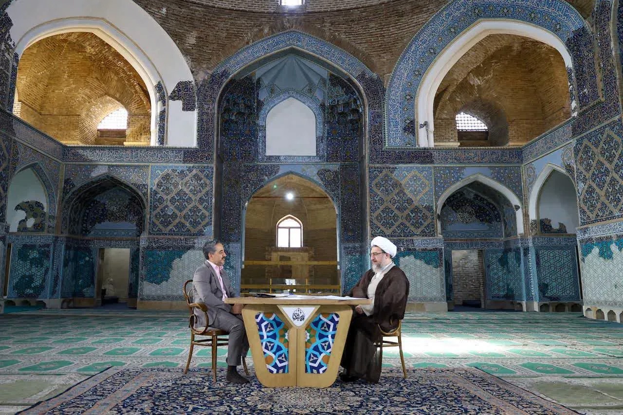 آفتاب شرقی از مسجد کبود تبریز؛ روایت معارف دینی در قاب ایران جان