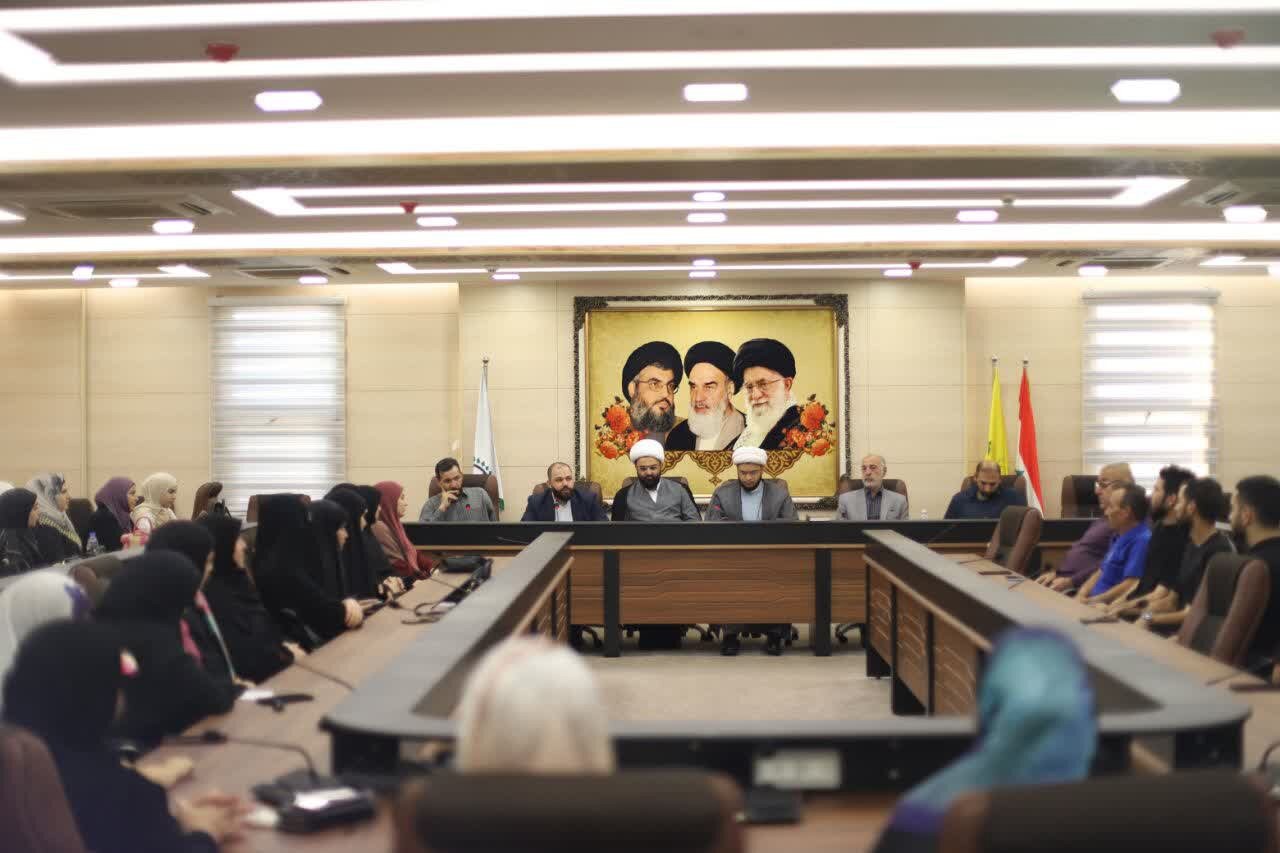 برگزاری نشست تخصصی جوانان «وارثان امید» در ضاحیه جنوبی بیروت + تصاویر