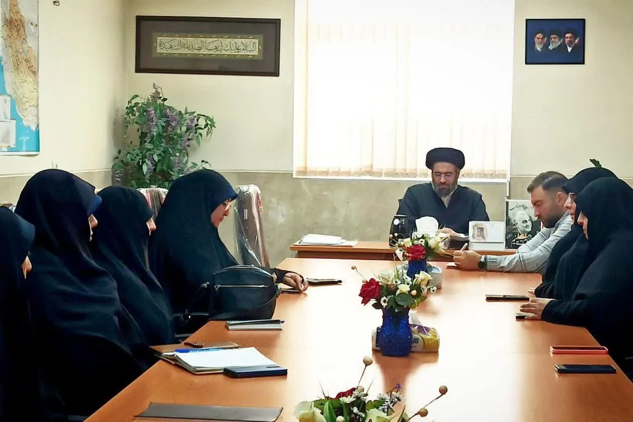 معارفه معاون جدید پژوهش حوزه‌ علمیه خواهران فارس