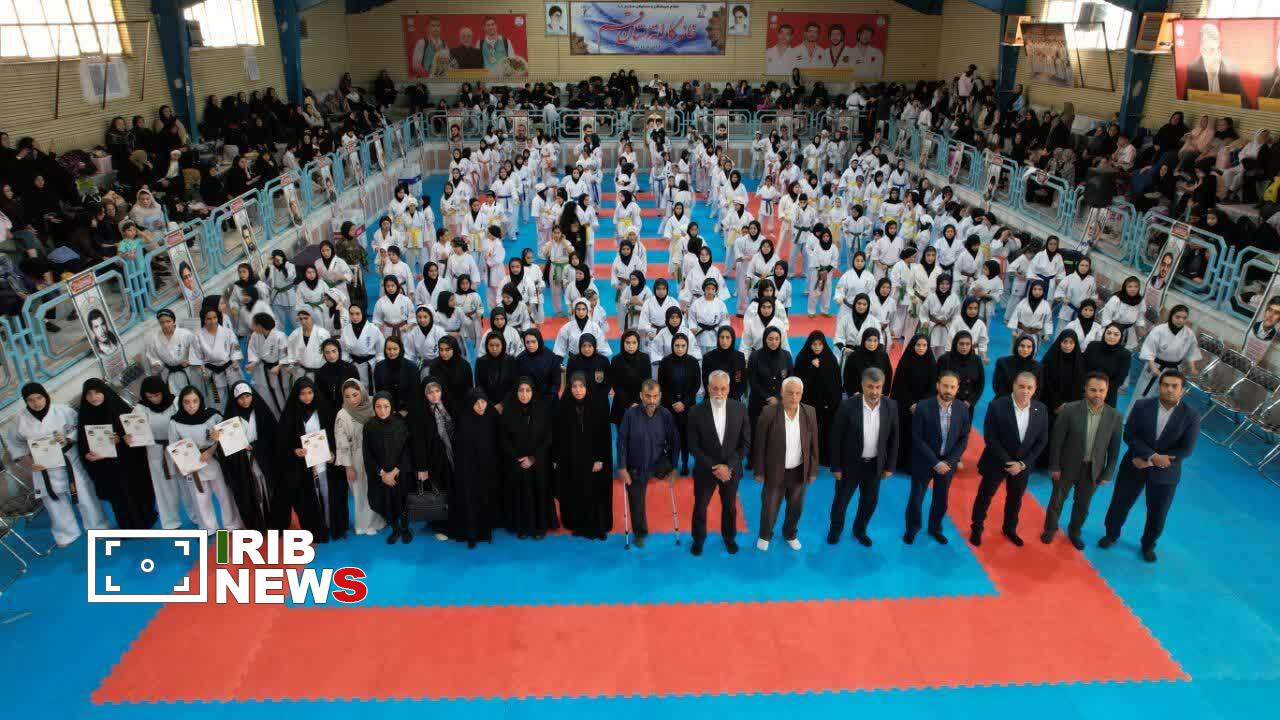 کاراته‌کا‌های بانوی قم در میدان قهرمانی؛ رقابت ۳۵۰ ورزشکار در ۹ سبک