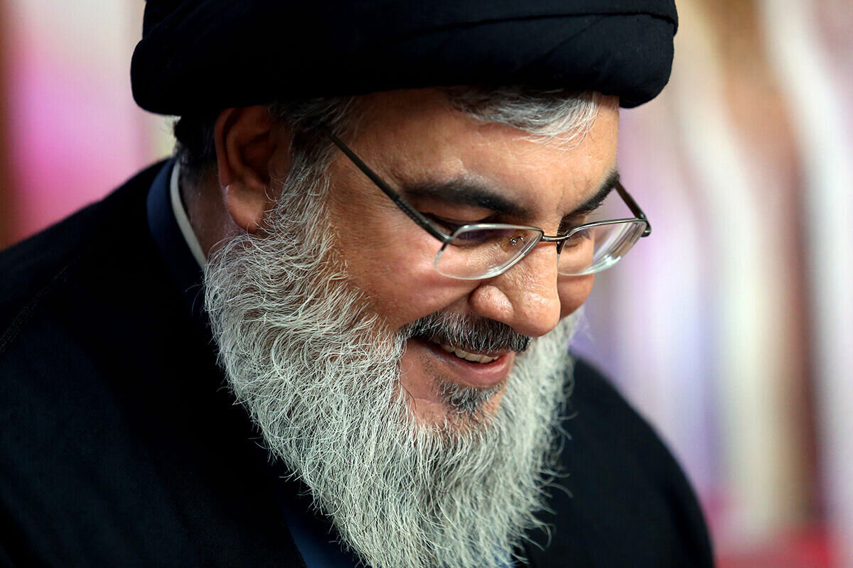 برگزاری مراسم گرامیداشت شهید سید حسن نصرالله در حرم بانوی کرامت