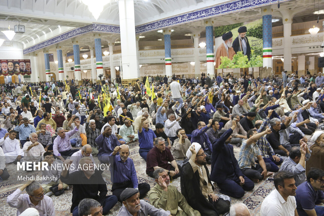 برگزاری مراسم دومین سالگرد شهادت سید حسن نصرالله در قم