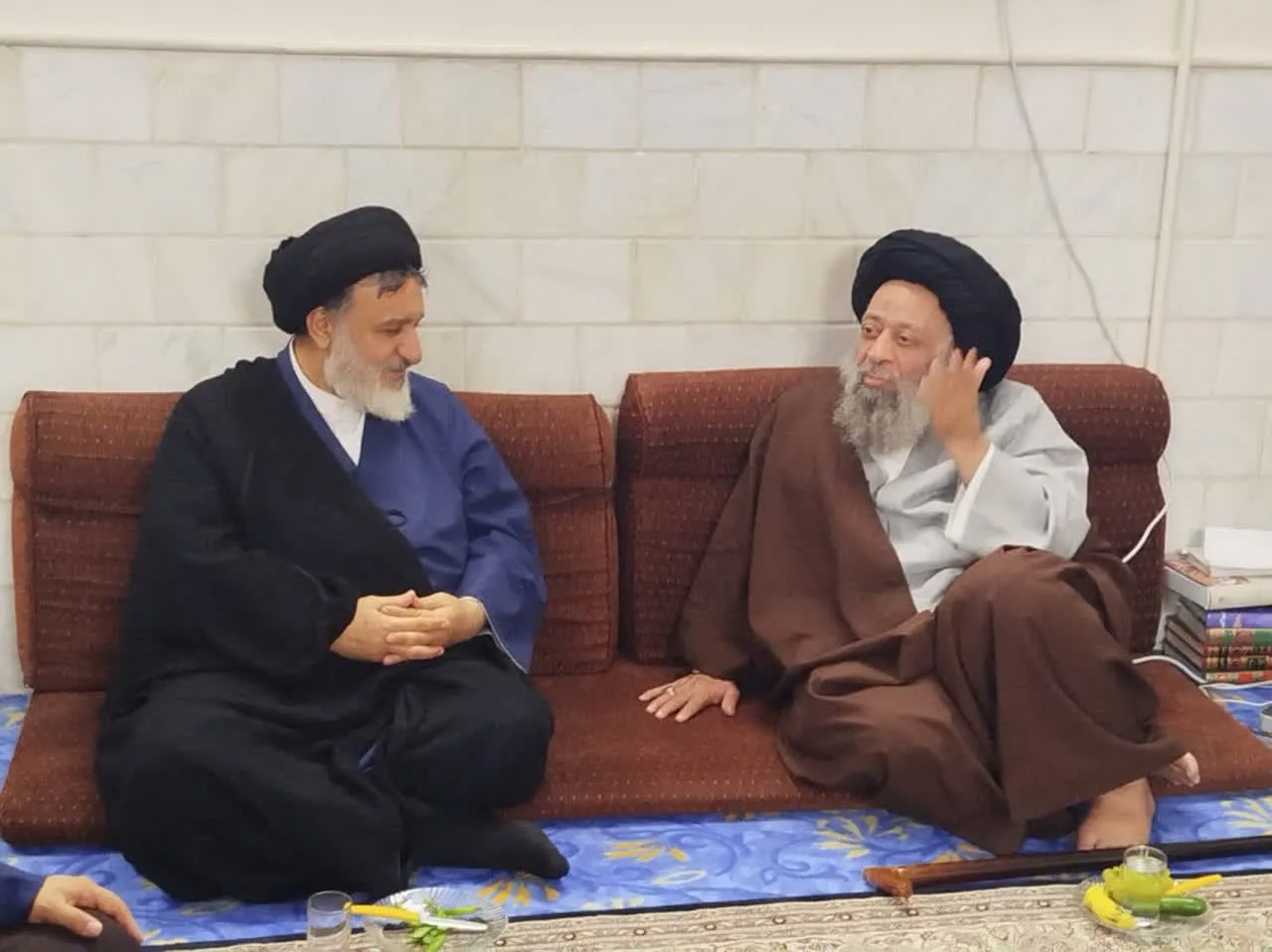 دیدار هیئت‌رئیسه مجمع نمایندگان طلاب با آیت‌الله موسوی جزایری