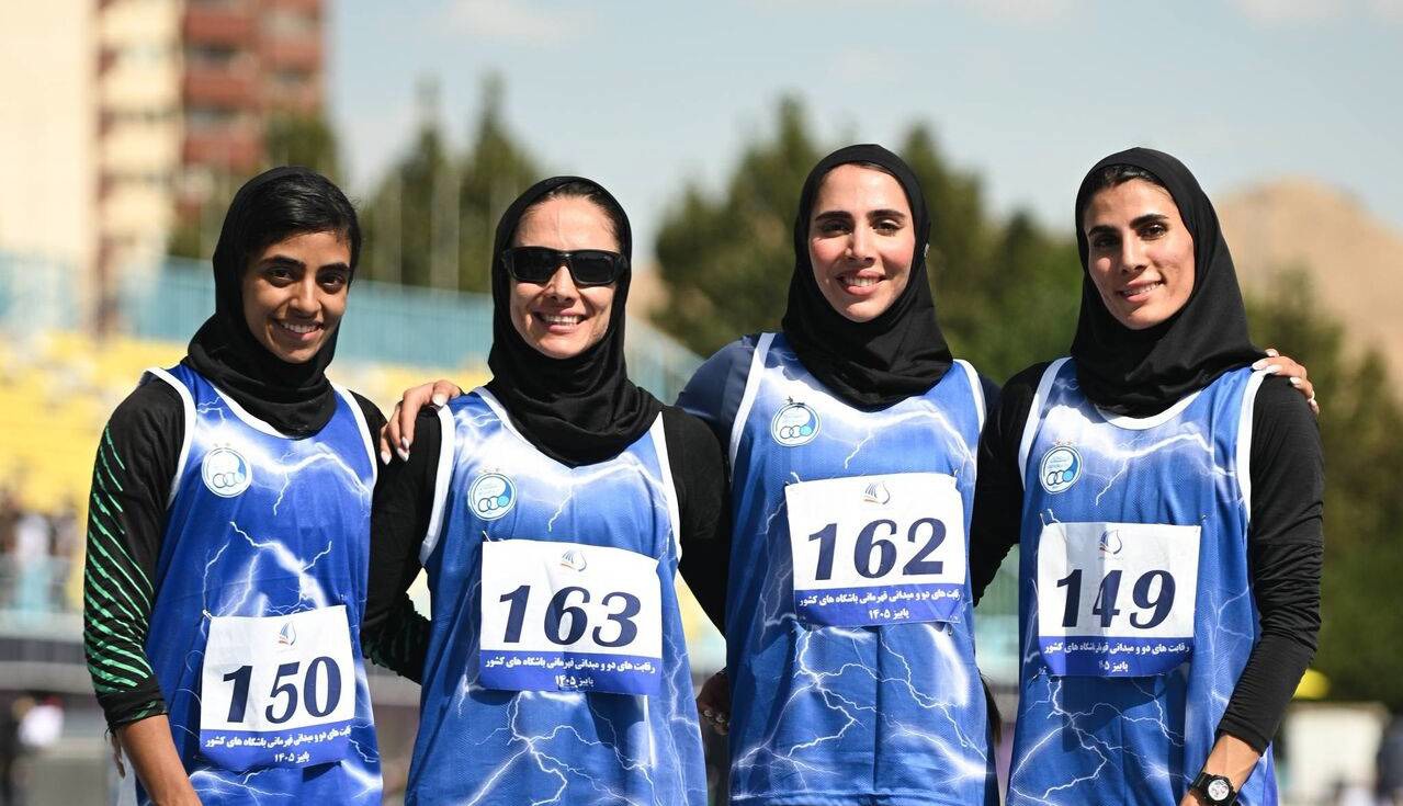 رکوردشکنی بانوان استقلال در لیگ دوومیدانی