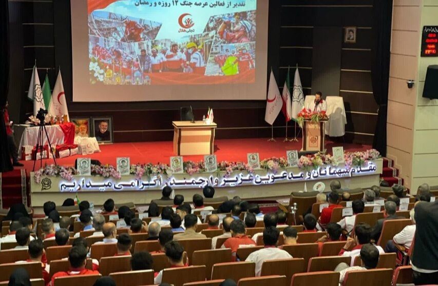 ثبت ۹۵ مورد اصابت حملات هوایی دشمن در پوشش عملیاتی هلال‌احمر قم