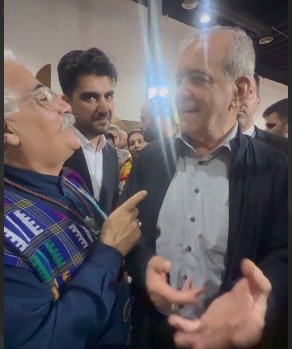 پاسخ ساده‌ی پزشکیان در میان انبوه جمعیت بازدیدکنندگان نمایشگاه روستا و عشایر