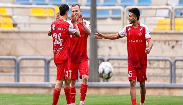 پرسپولیس با سه گل از سد فولاد هرمزگان گذشت