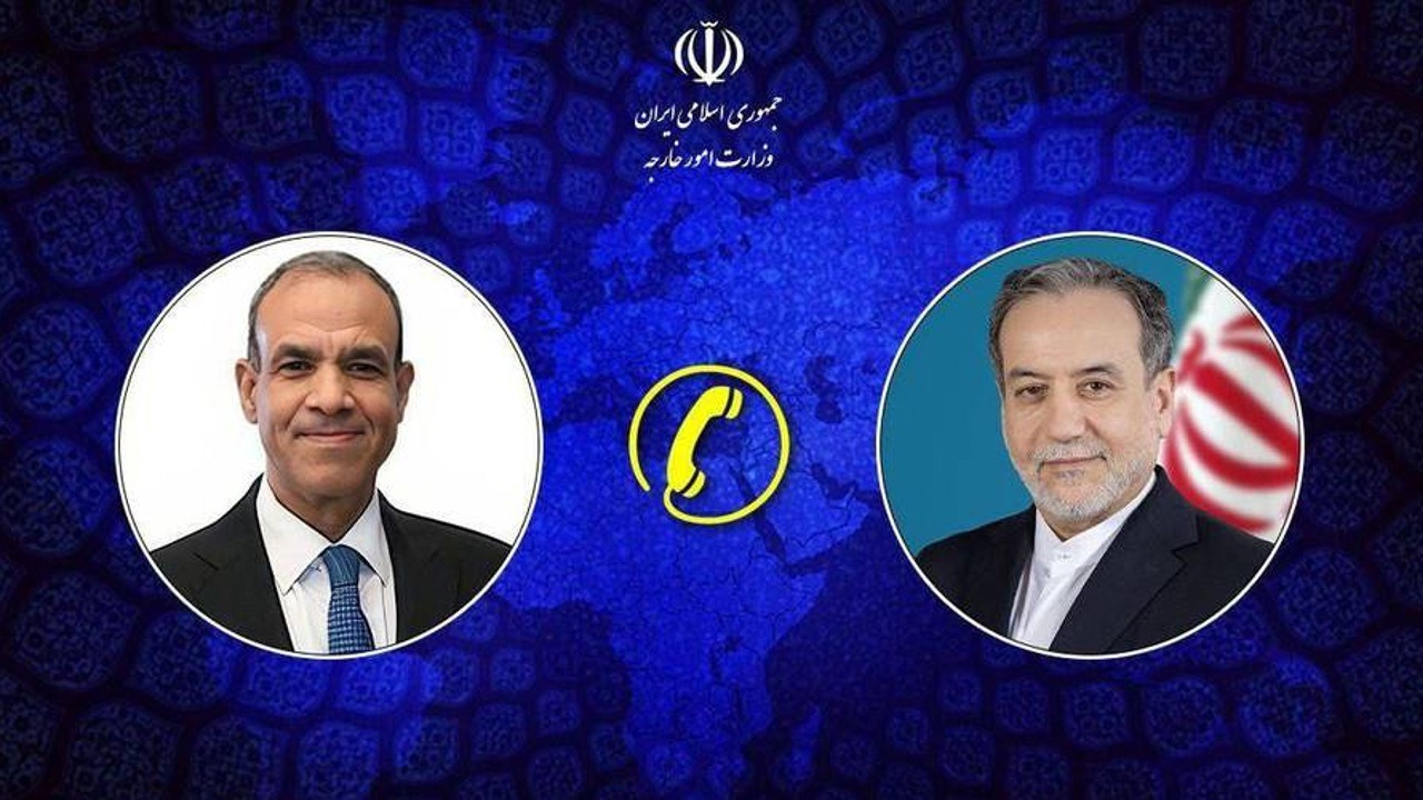 گفت‌وگوی تلفنی وزرای خارجه ایران و مصر