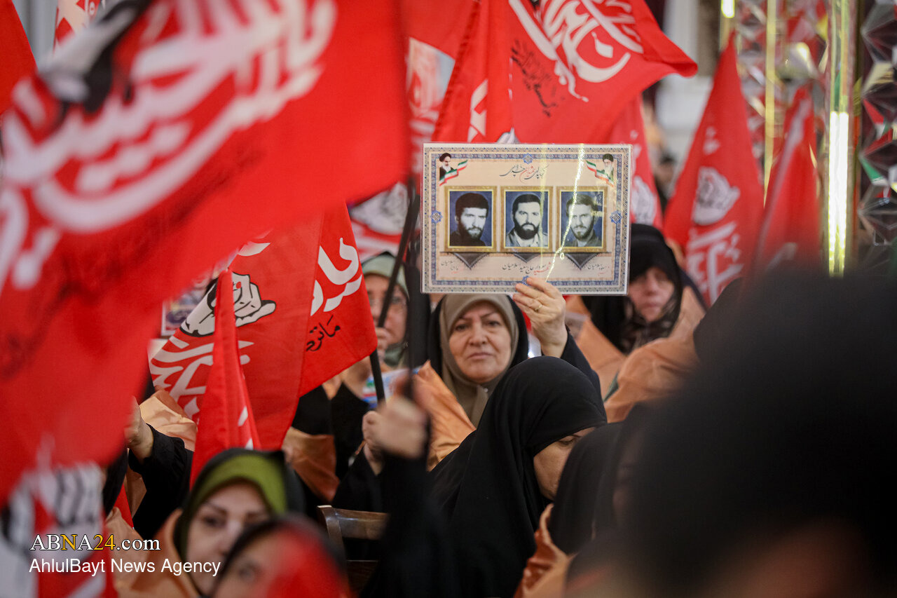گردهمایی خواهران و برادران شهدای جهان اسلام در مشهد مقدس