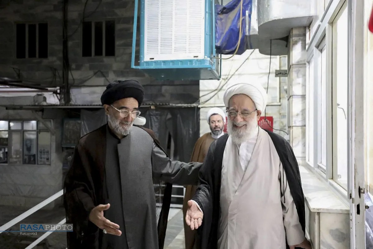 بازدید حجت الاسلام و المسلمین فرخ‌فال از مدرسه علمیه الهادی