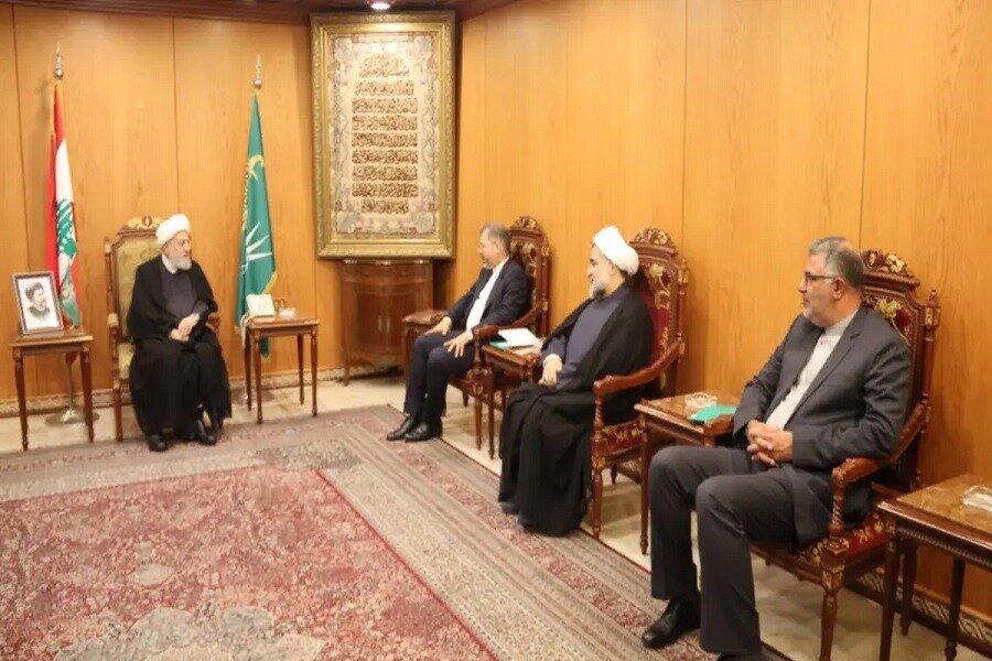 دیدار معاون وزیر خارجه با نایب‌رئیس شورای عالی اسلامی شیعیان لبنان
