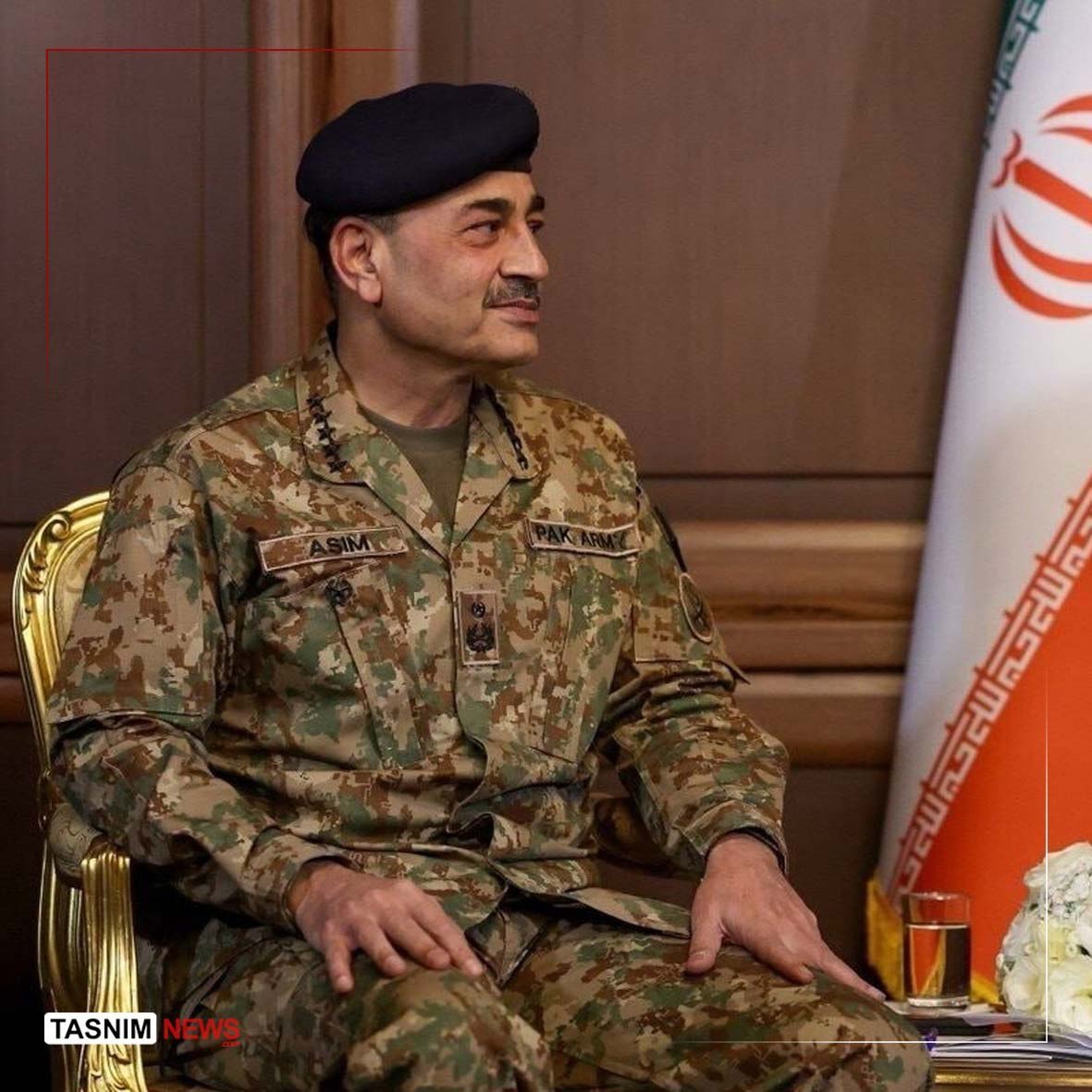 تسنیم: عاصم منیر فردا به تهران می‌آید