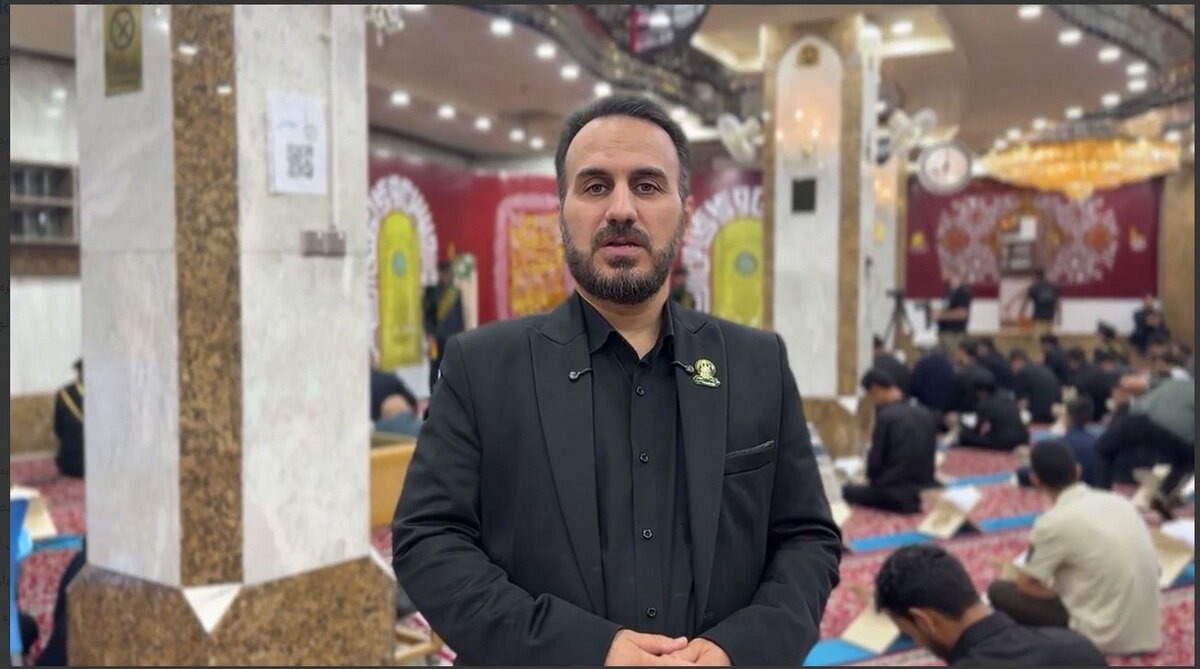ویدیو | حضور خادمان قرآنی حرم بانوی کرامت در محافل قرآنی شهادت حضرت زهرا(س) در عراق