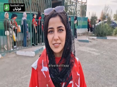 هواداری که پای ثابت بازی‌های استقلال و پرسپولیس در تهران است!