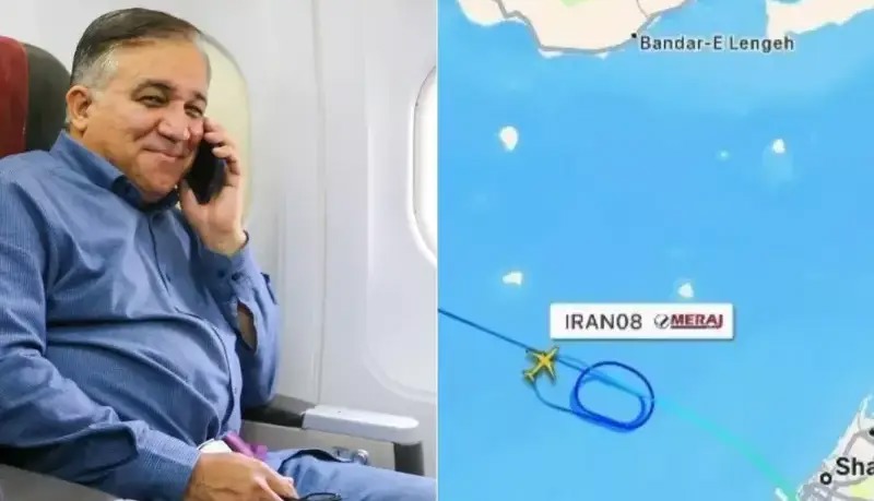 سرگردانی عجیب هواپیمای استقلال در آسمان امارات