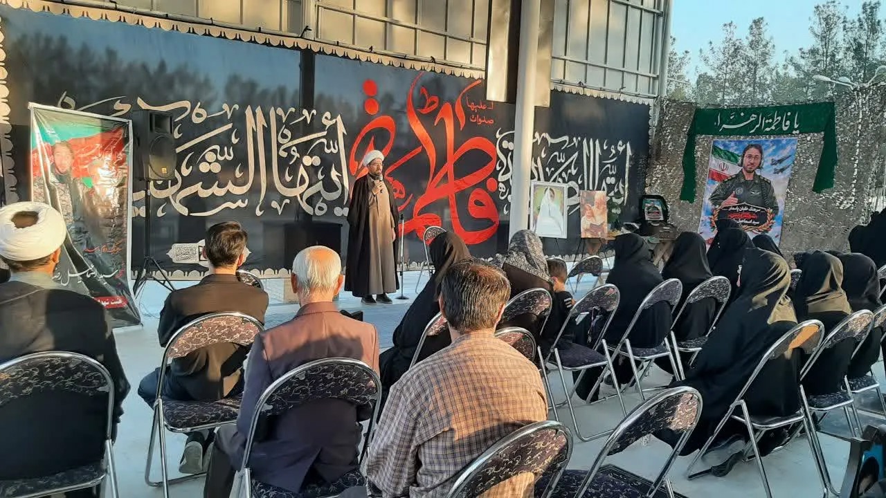 برگزاری آیین تولد متفاوت شهید پاسدار اسماعیل رضاپور در نوش‌آباد با رنگ و بوی فاطمیه