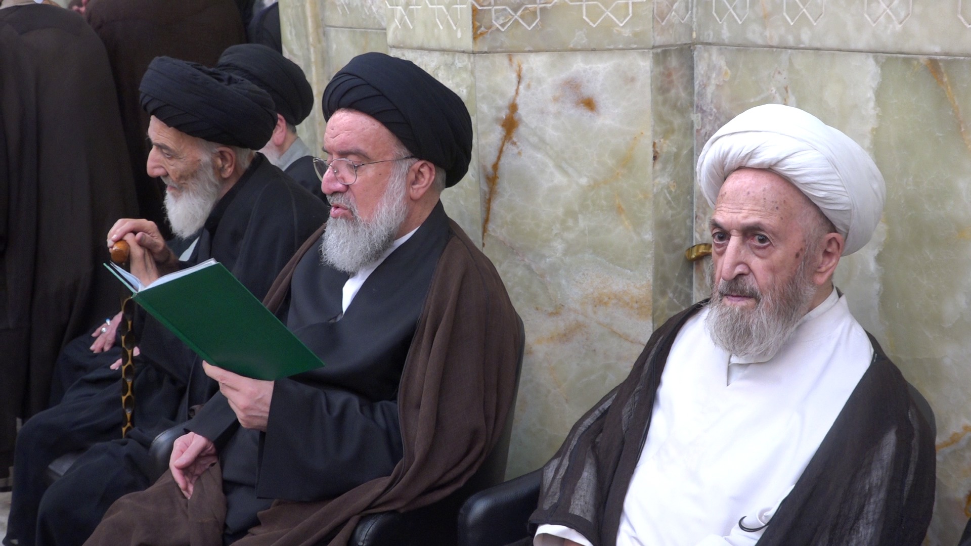 برگزاری مراسم چهلم آیت الله شبیری زنجانی در مسجد اعظم قم