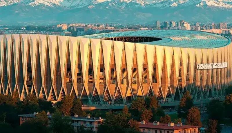 رونمایی میلان و اینتر از ورزشگاه ماشین لباسشویی!