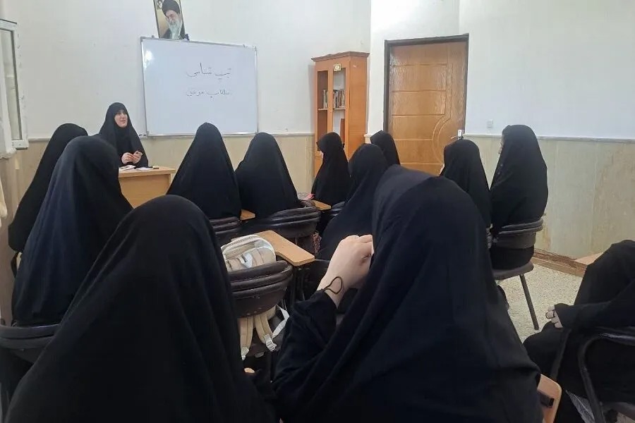 طرح اربعین تعالی در مدرسه علمیه خواهران پارس آباد برگزار شد